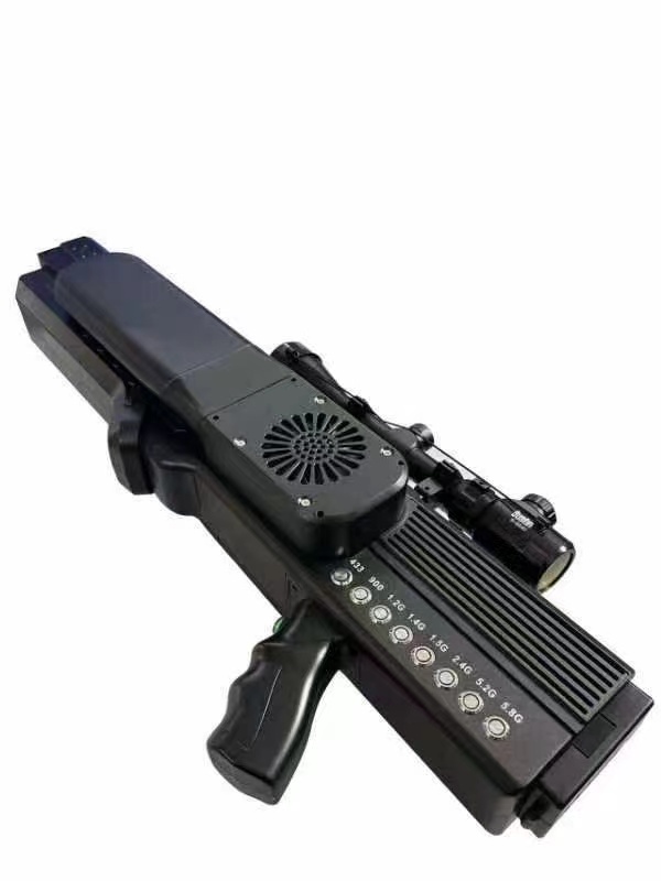  长沙手持便携式枪型低空防御反制八通道